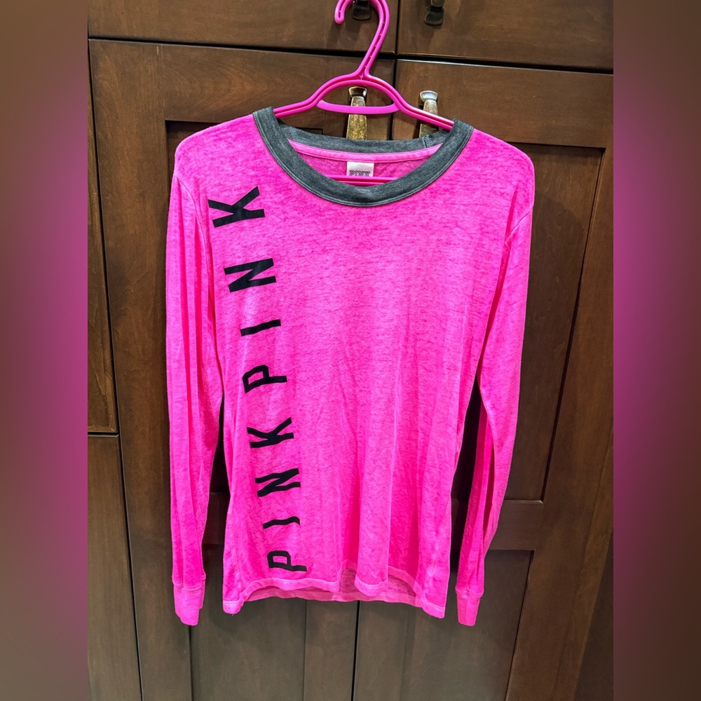 Pink Long Sleeve Shirt